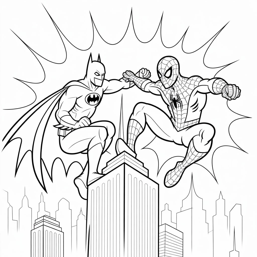 12 Batman vs Spiderman Coloring Pages Free PDF Printables 2 0001 1 a black and white line art illustration Bo5miaUCRbyhDAjXGTBSFA m JX1sUNTIOq9R74c6aBEw